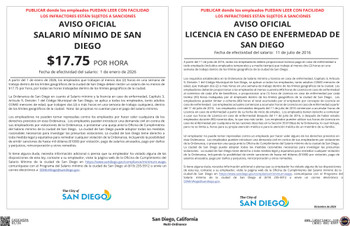 San Diego, California Supplement