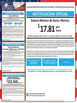 Santa Monica, California Complete City Supplemental Poster