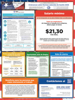 Seattle, Washington Complete City Supplemental Poster