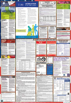California Labor Law Posters State and Federal Combo