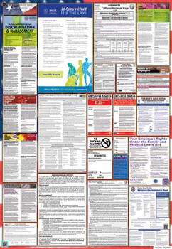 California Labor Law Posters State and Federal Combo