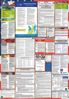 California Labor Law Posters State and Federal Combo