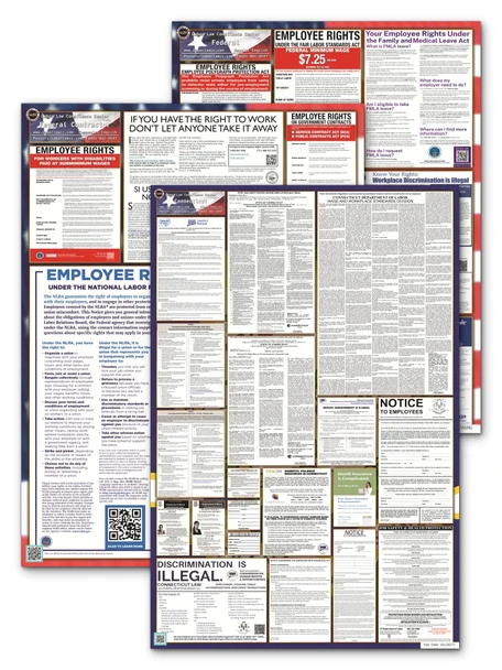 Connecticut, Federal, and Contractor Poster Set