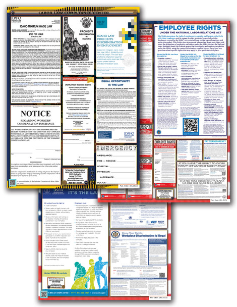 Idaho, Federal, and Contractor Poster Set