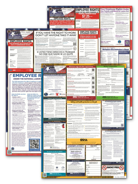 Minnesota, Federal, and Contractor Poster Set
