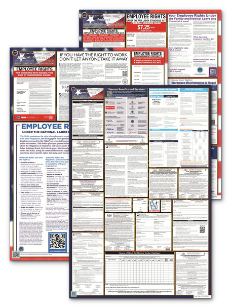 Pennsylvania, Federal, and Contractor Poster Set