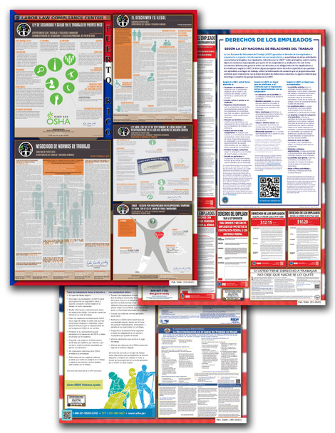 Puerto Rico Territory, Federal, and Contractor Poster Set