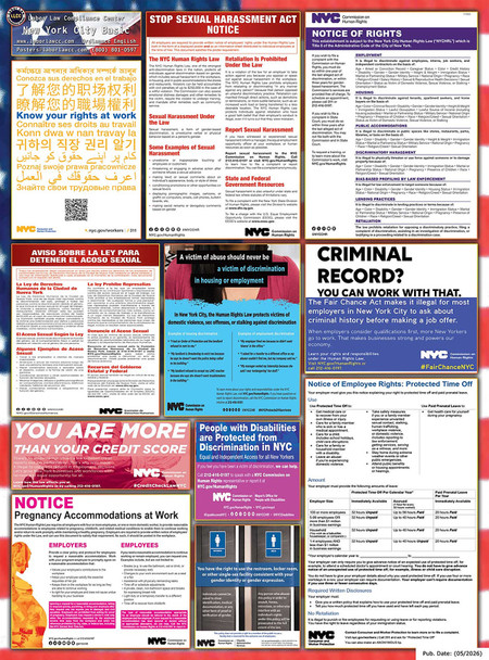 New York, New York Basic Multi-Ordinance Poster