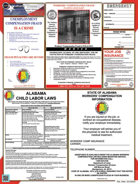 Alabama State Labor Law Posters