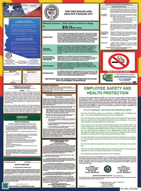 Arizona State Labor Law Posters