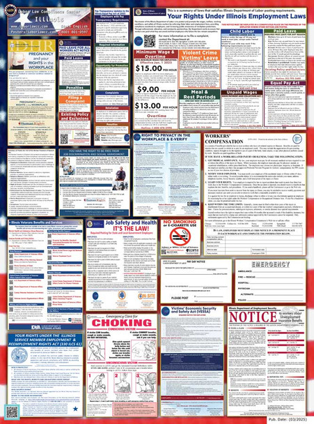 Illinois State Labor Law Posters Illinois State Labor Law Posters