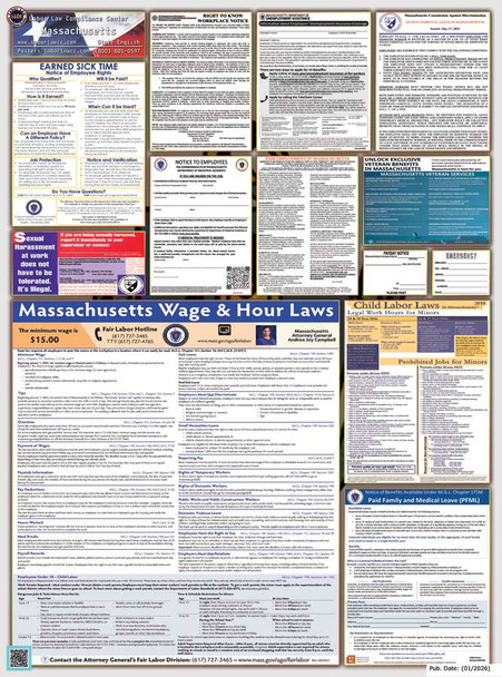 Massachusetts State Labor Law Posters
