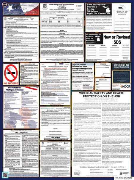 Michigan State Labor Law Posters