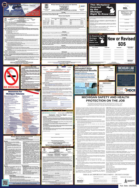 Michigan State Labor Law Posters