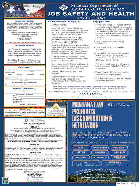 Montana State Labor Law Posters