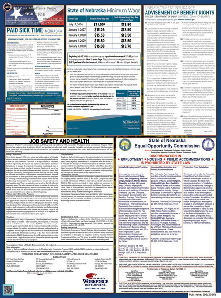 Nebraska State Labor Law Posters