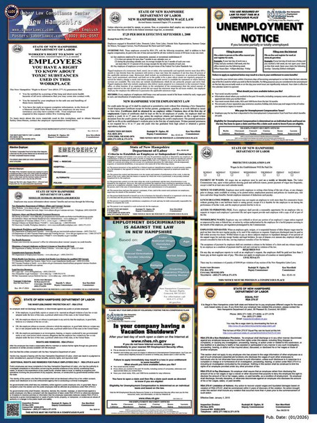 New Hampshire State Labor Law Posters