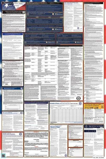New Jersey State Labor Law Posters
