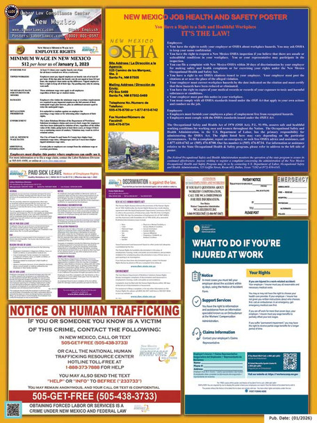 New Mexico State Labor Law Posters