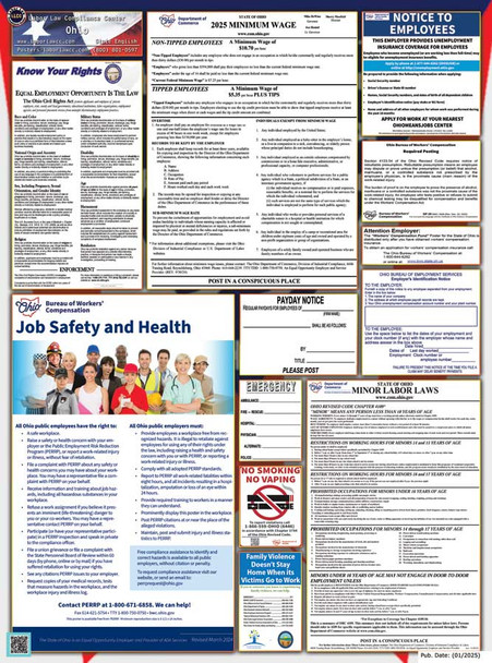 Ohio State Labor Law Posters