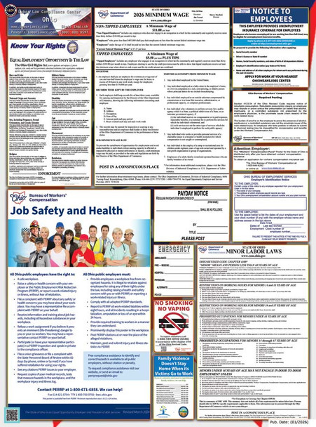 Ohio State Labor Law Posters