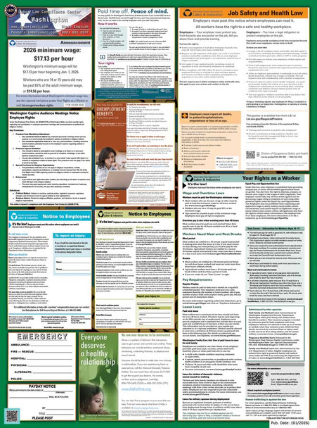 Washington State Labor Law Posters