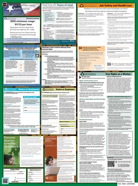 Washington State Labor Law Posters