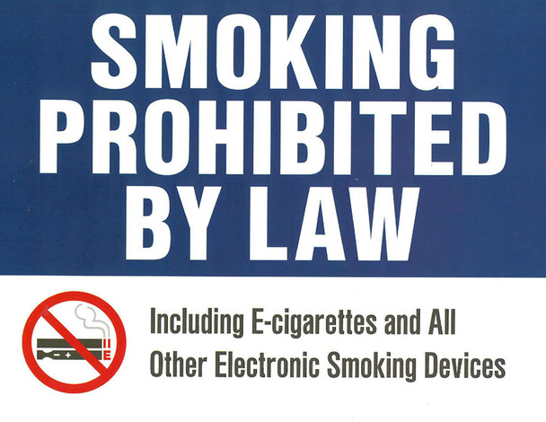 No Smoking or E-Cigarettes Poster