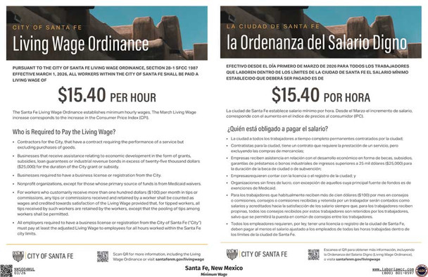 Santa Fe, New Mexico Minimum Wage Ordinance