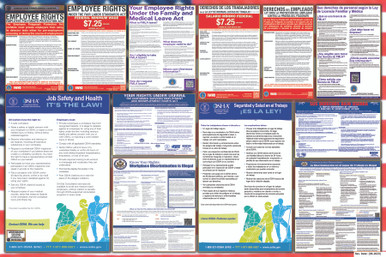  Complyright Federal (Bilingual), State and Healthcare  (English) Labor Law 1-Year Poster Service, Vermont (U1200cbohlthvt) :  Office Products