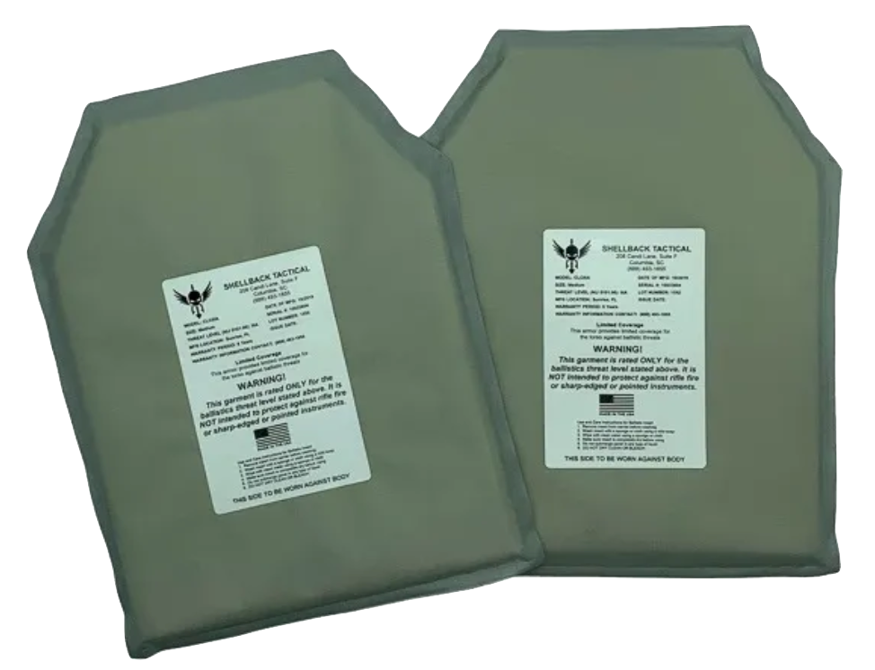 Shellback IIIA Soft Armor (NIJ HG2) (Set of 2) | BDS Tactical Gear