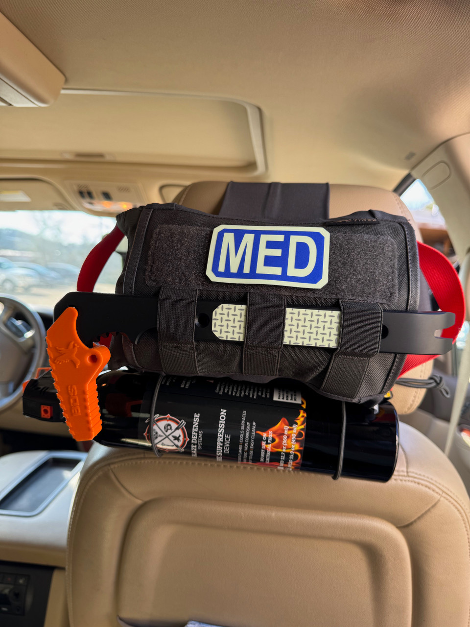 Head Rest IFAK | Breaching Tool | Blaze Defense Systems