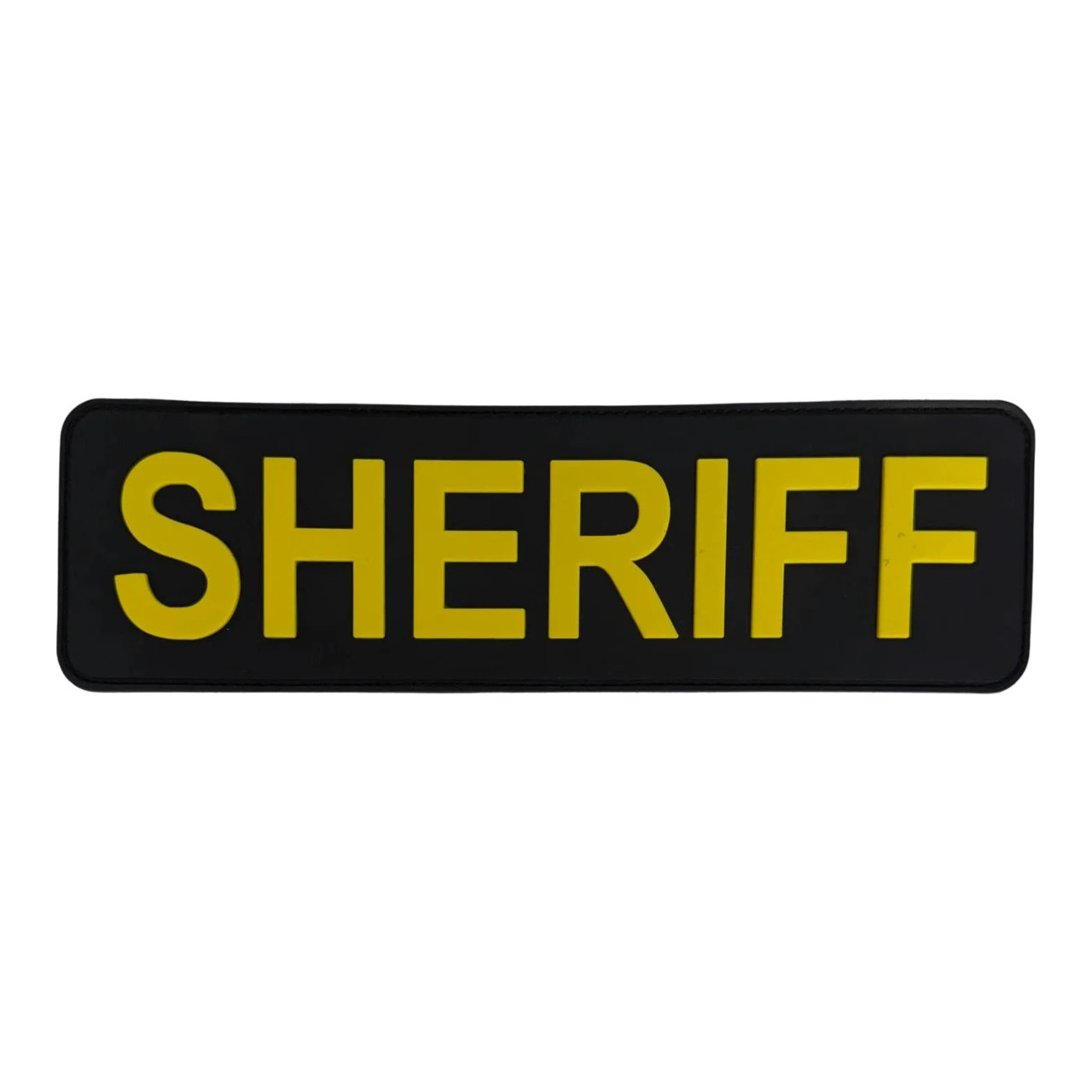 SHERIFF PVC Identification Panel Large (10 x 3) | Blaze Defense