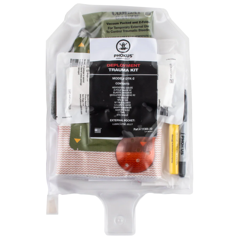 Phokus Research Group Deployment Trauma Kit | Blaze Defense Systems
