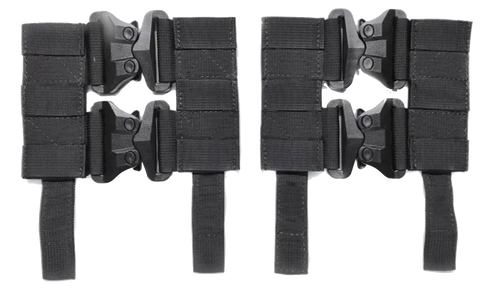 BDS Quick Release Conversion Kit Molle to Molle (Polymer) - side profile view