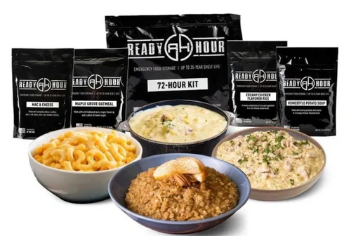 Emergency Food Supply 72 Hour Kit - angled product view