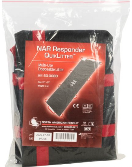 NAR Responder QuikLitter - side profile view