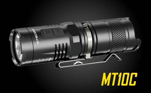 NITECORE MT10C 920 Lumen EDC Light with Red Light - configuration view