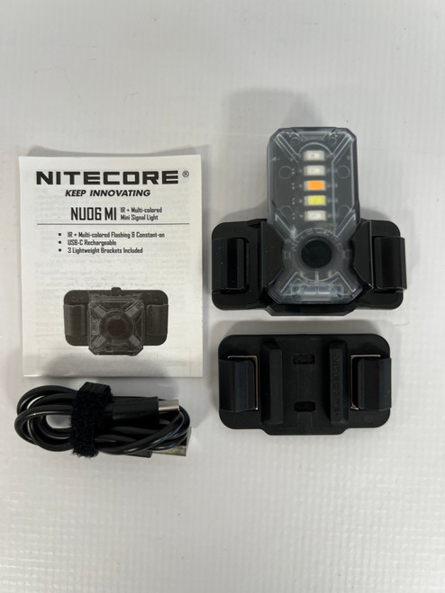 NITECORE NU07 LE 5-Color Rechargeable Signal and Safety Light for Helmet or MOLLE - product image 11
