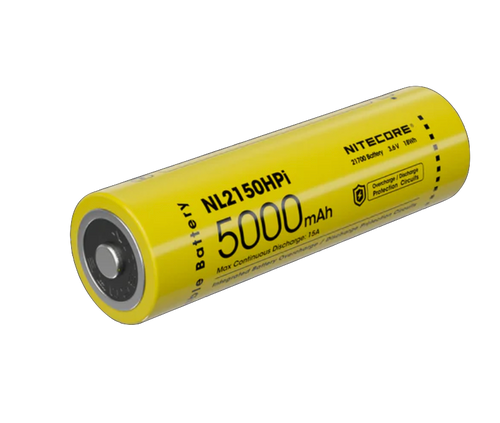 NITECORE NL2150HPI 5000mAh Rechargeable Battery for i Series Flashlights (P20i, P20iX, SRT6i, etc) - main product image