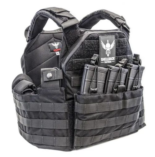 Shellback Tactical SF Plate Carrier - detail view