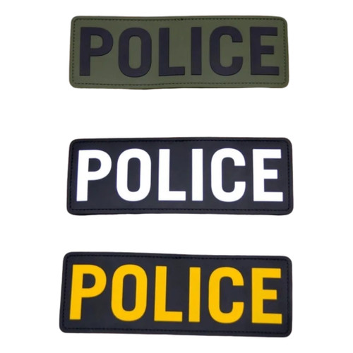 POLICE PVC Identification Panel Medium (8.5 x 3) - main product image