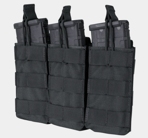 Triple M4/M16 Open Top Mag Pouch - close-up detail