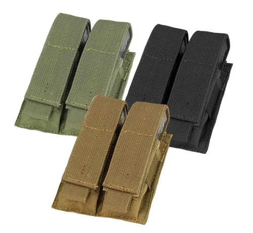 Double Pistol Mag Pouch - detail view