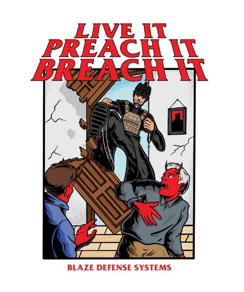 Live It - Preach It - Breach It Decal - main product image