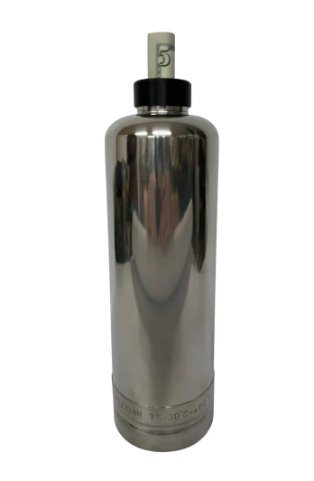 Stainless Steel Extinguisher Money Bank - main product image
