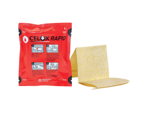 Celox Rapid Hemostatic Gauze - 3" x 5' - detail view