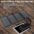 Folding Solar Panel With Power Bank - configuration view