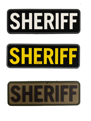 SHERIFF PVC Identification Panel Small (2