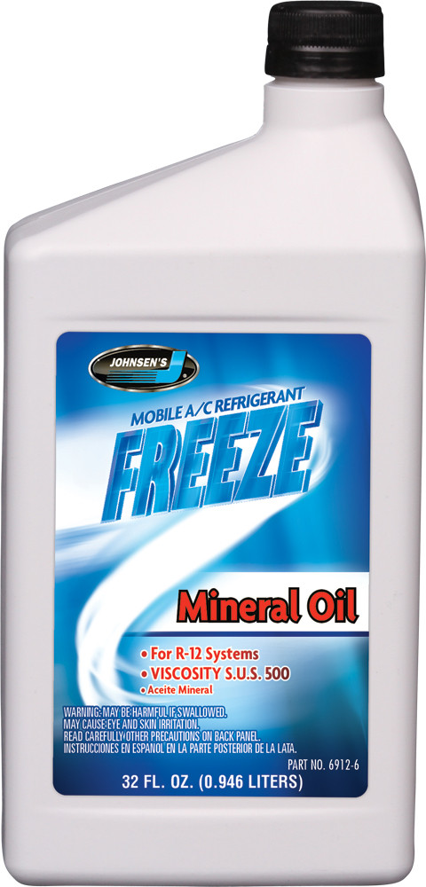 Johnsen's 32oz Refrigeration (Mineral) Oil 6912-6